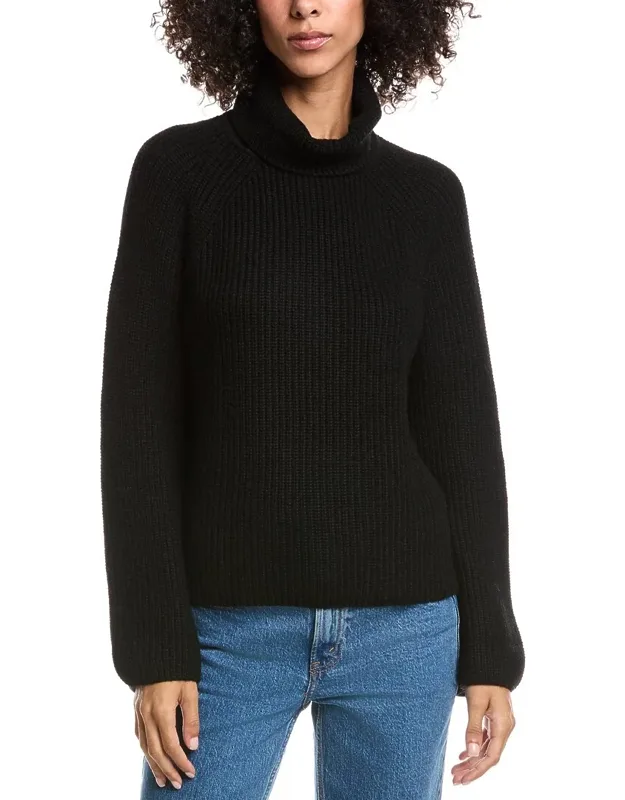 Luxe Wool & Cashmere-blend Turtleneck Sweater