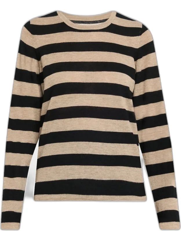 Cashmere Striped Pullover