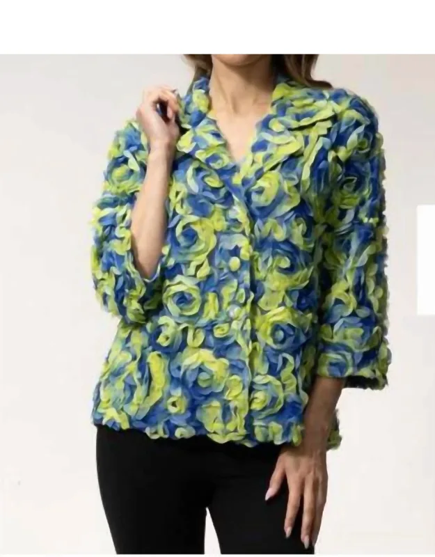 Flower Print Jacket