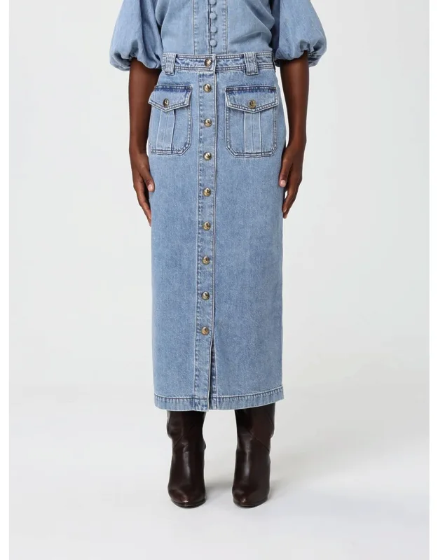 _skirt With Unique Design_