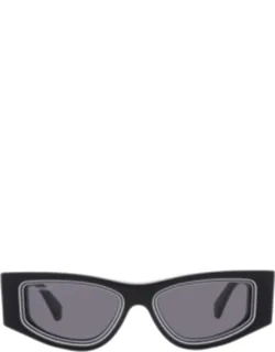 Andy Dark Grey Irregular Sunglasses
