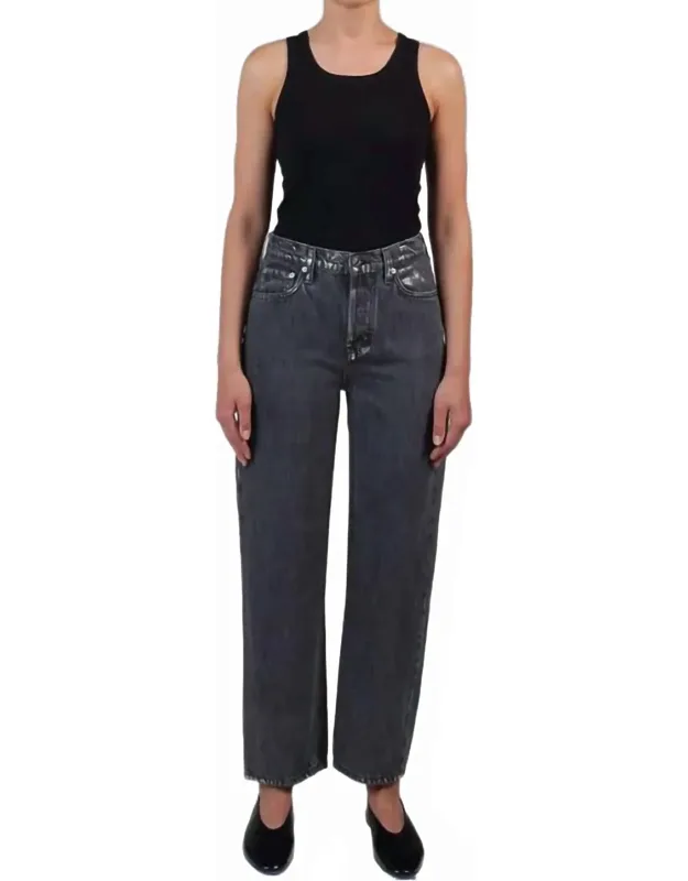 High Rise Vintage Straight Jeans