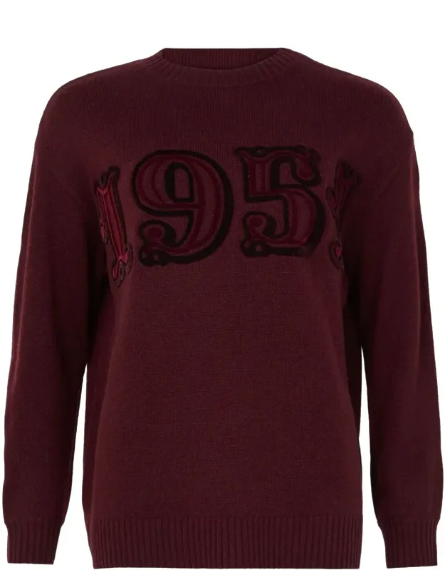 Crewneck Sweater In Wool And Cashmere