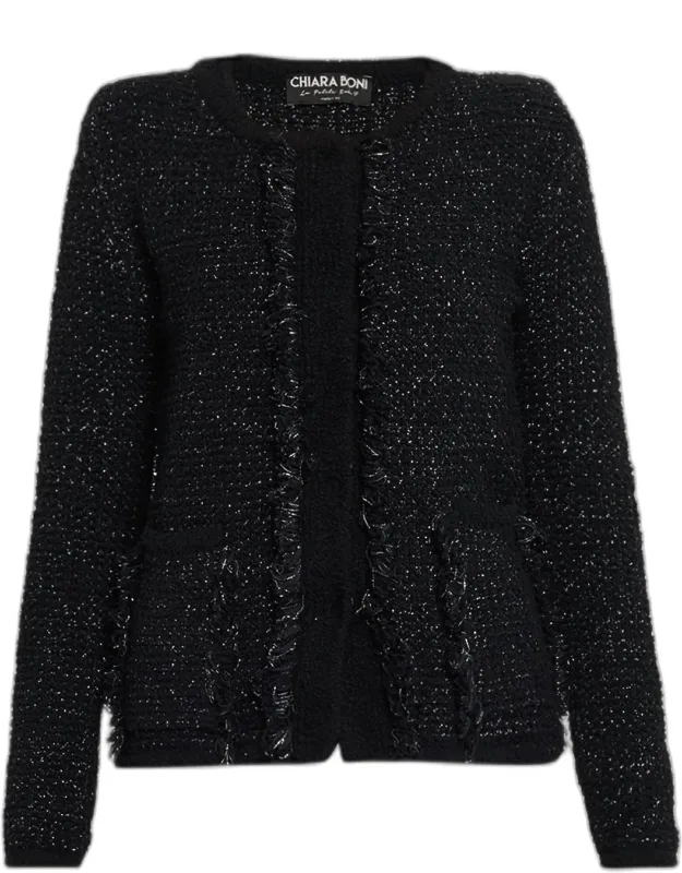 Shimmer Knit Cardigan