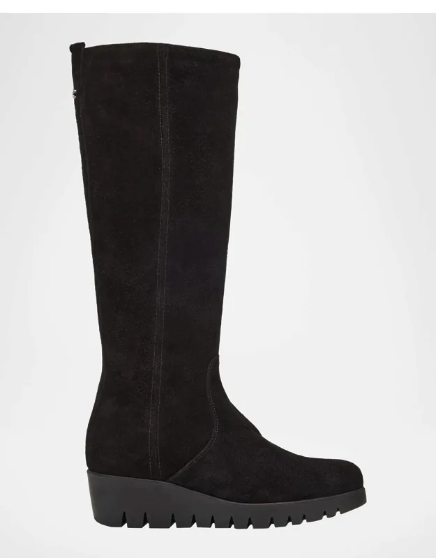 Waterproof Suede Knee-high Boots