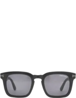 Dax Smoke Square Sunglasses Ft0751-n 01a