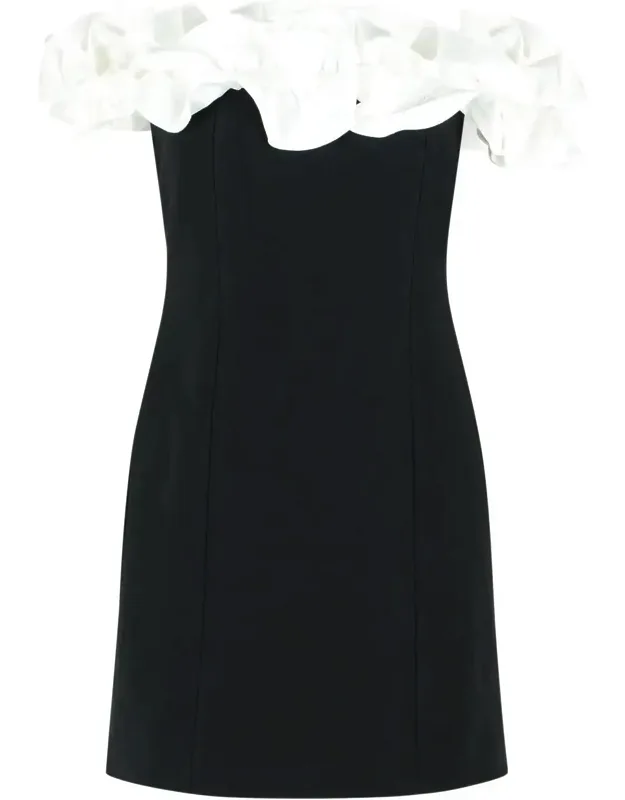 Mini Dress With Ruffles