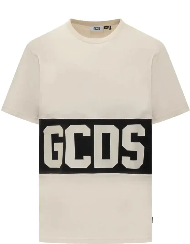 Bicolor T-shirt With Logo
