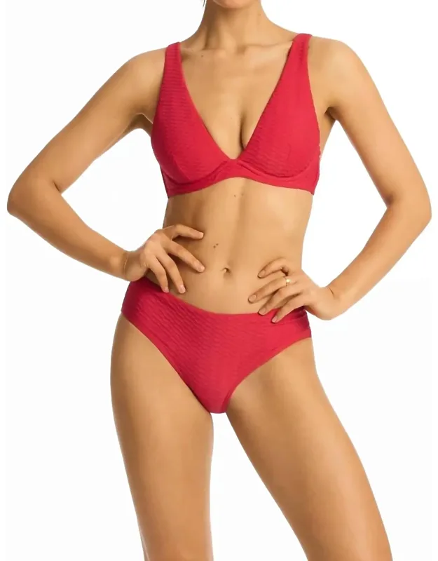 Honeycomb Regular Bikini Pant