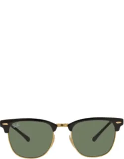 Clubmaster Metal Square Sunglasses