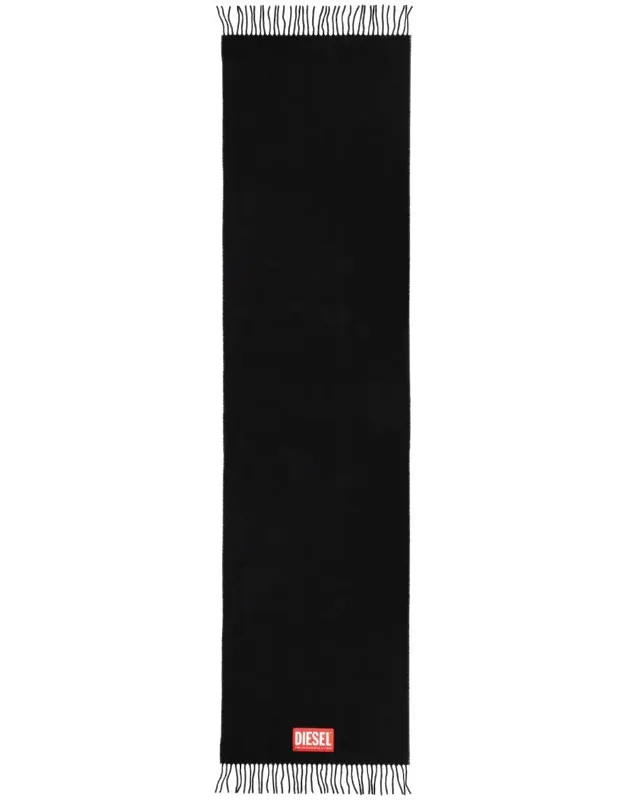 Diesel "s-imon" Scarf 80% Wool 20% Polyamide