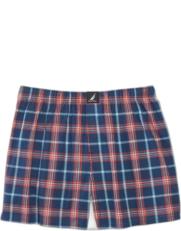 Plaid Woven Boxers