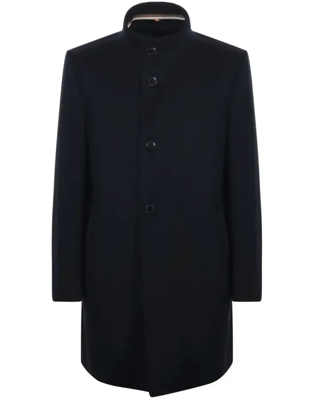 Boss Coat - Wool And Cashmere Blend, Slim Fit
