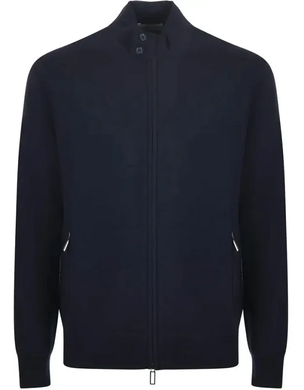 Wool And Cotton Blend Cardigan