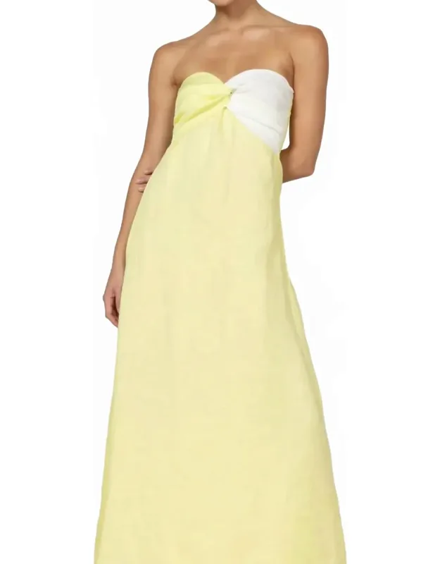 Melody Linen Maxi Dress