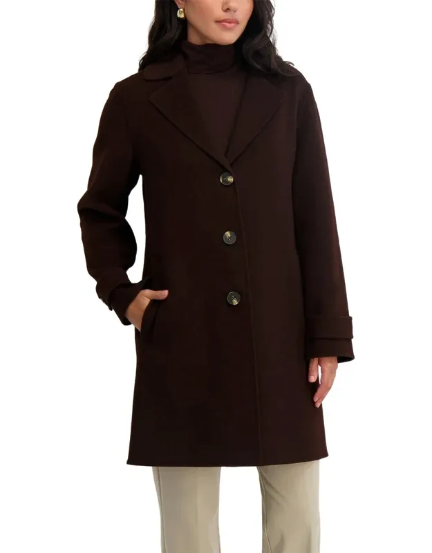 Long Wool-blend Coat