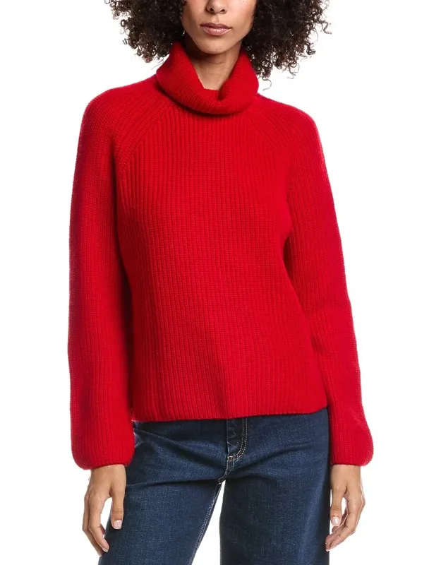 Luxe Wool & Cashmere-blend Turtleneck Sweater