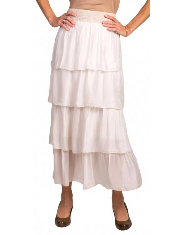 Ruffled Maxi Skirt