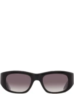 Waning Moon Gradient Rectangular Sunglasses