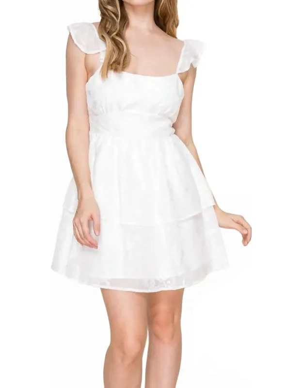 Chiffon Fairy-inspired Mini Dress