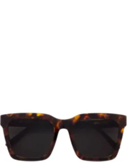 Retrosuperfuture Sunglasses Dark Gray Square Acetate