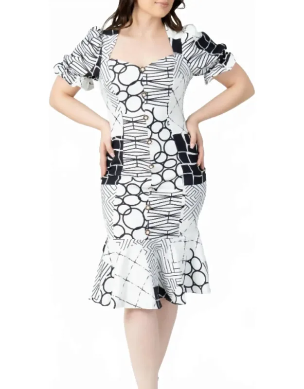 Sweetheart Midi Dress