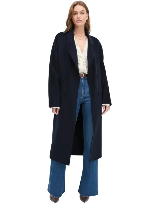 Luca Wool Blend Maxi Coat