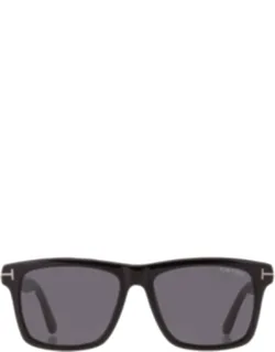 Buckley Smoke Square Sunglasses Ft0906-n 01a