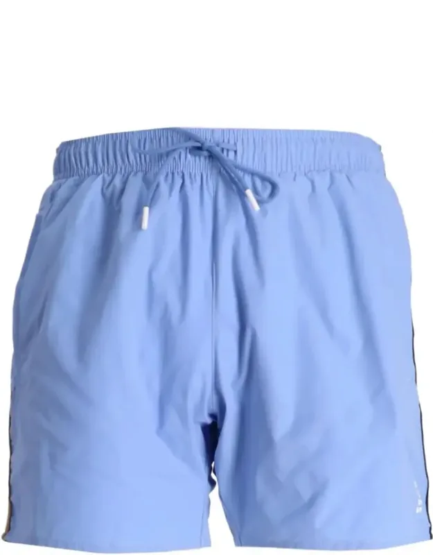 Iconic Stripe Sim Trunks