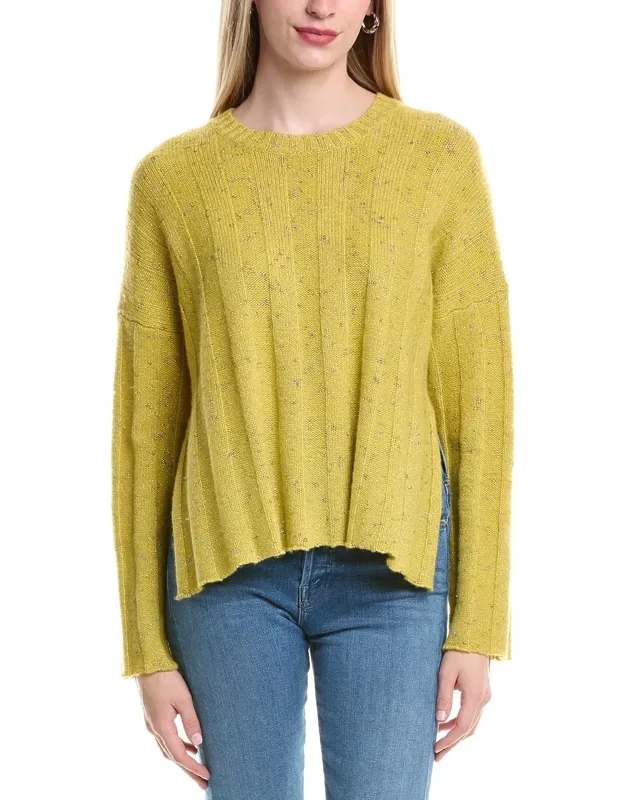 Ribbed Wool-blend Sweater