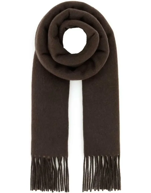 Chocolate Cashmere Scarf