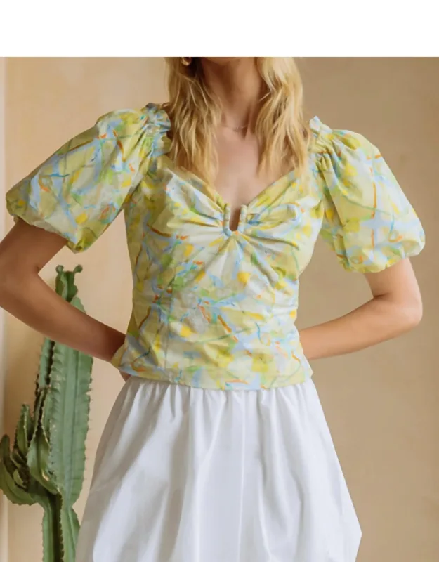 Puff Sleeve Top