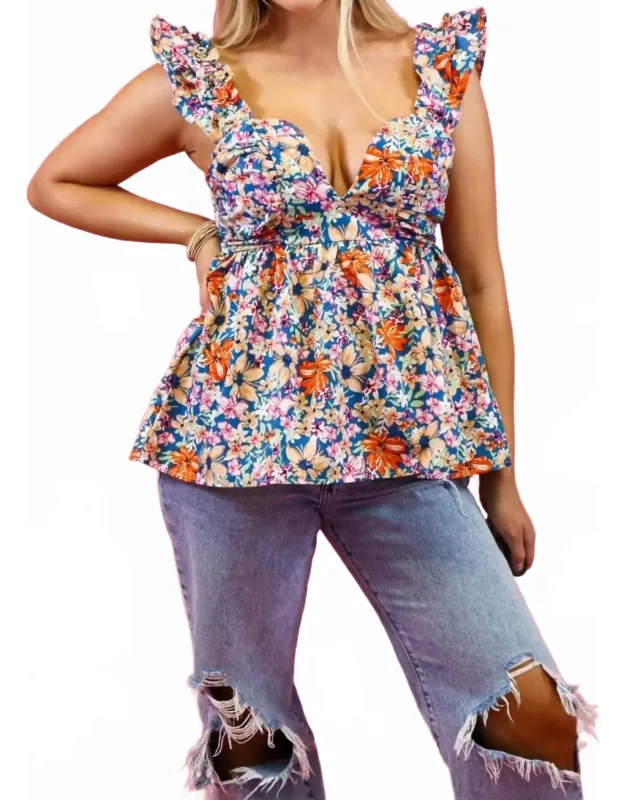Sweetheart Peplum Top