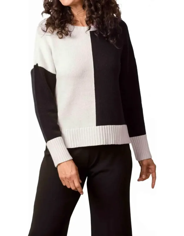 Yin Yang Crew Neck Sweater
