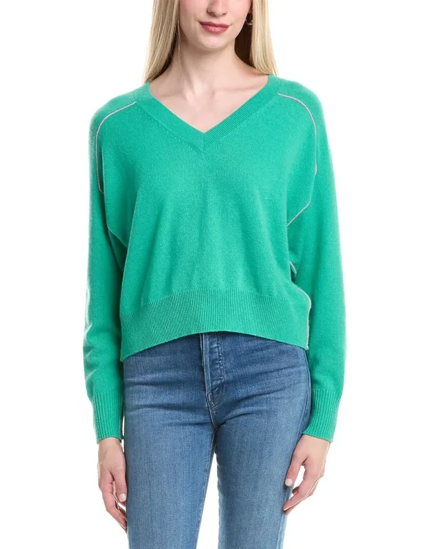 Boxy Crew Back Yoke Sweater
