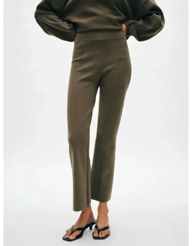 Superfine Organic Cotton Kick Flare Pants
