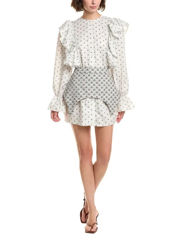 Printed Mini Dress