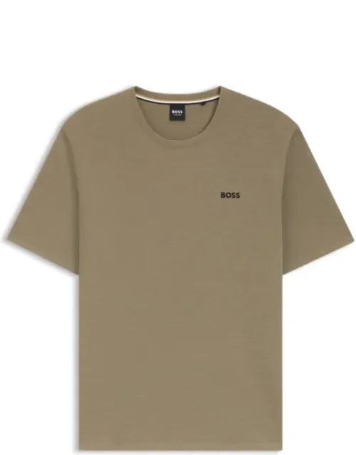 Embroidered-logo Pyjama T-shirt