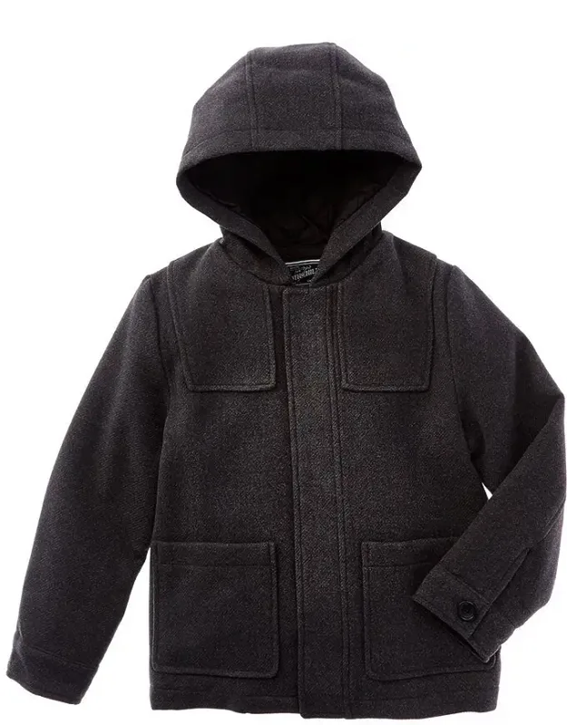 Faux Wool Field Jacket