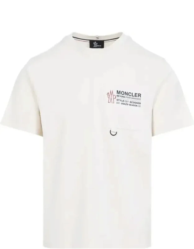 Cotton T-shirt With Embossed Logo