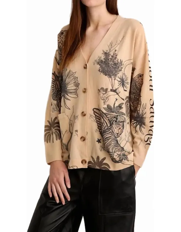 Toile De Jouy Cardigan