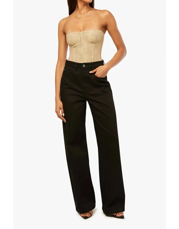 High Rise Wide Leg Pants