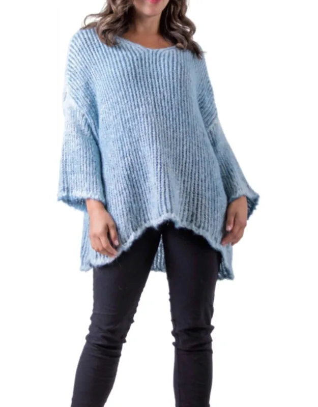 Knit Scoop Neck Sweater