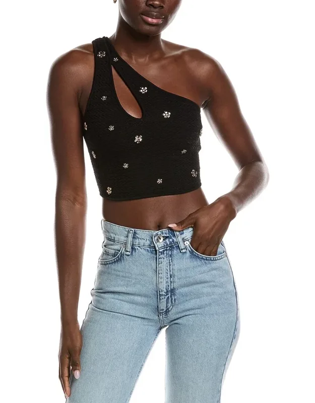 Embellished Sweater Top