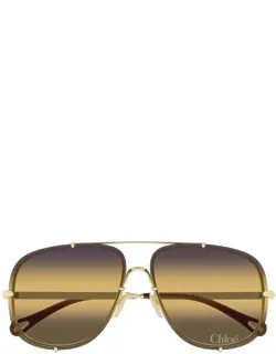 Chloé Sunglasses Aviator Gold