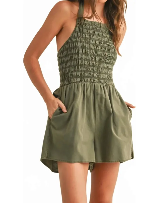 Dye & Wash Viscose Smocked Top