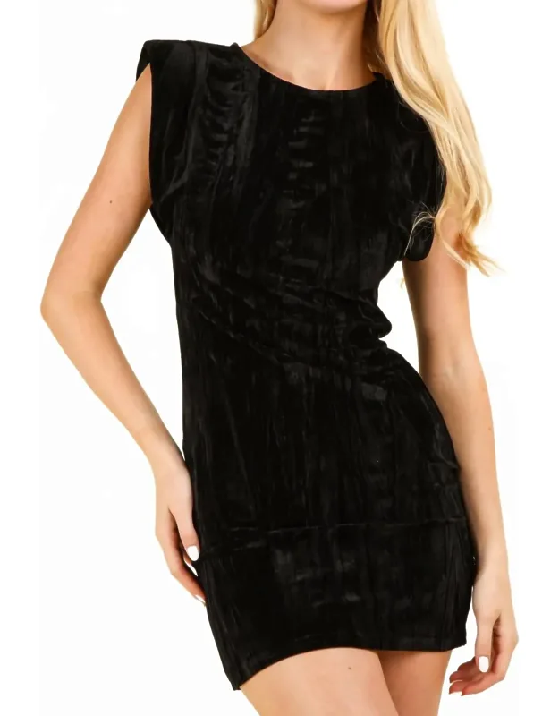 Velvet Mini Dress