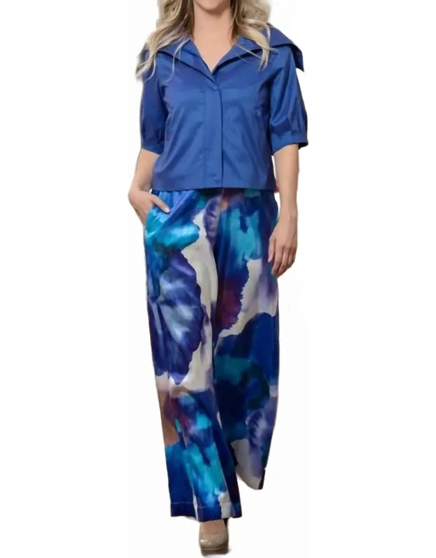 Print Palazzo Pants