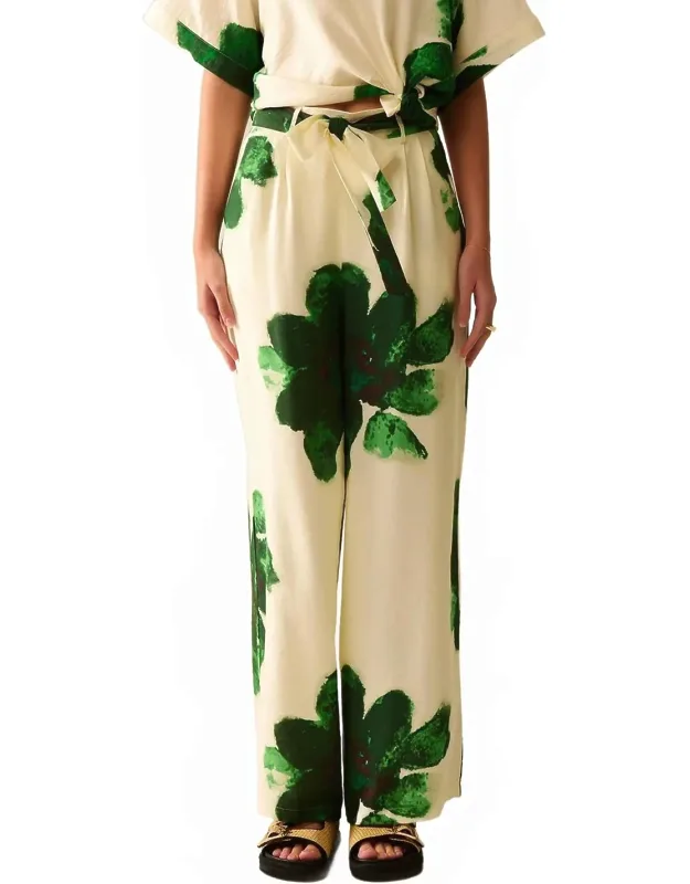 Tropical Bloom Palazzo Pants