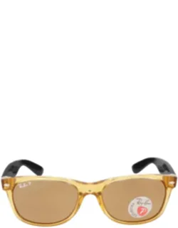 New Wayfarer Bicolor Polarized Sunglasses